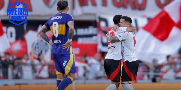 2-1. River logra una revitalizadora victoria ante Boca en el superclásico