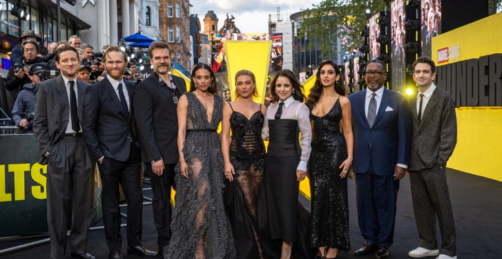 EL ELENCO Y LOS REALIZADORES DE THUNDERBOLTS SE REUNIERON EN LA PREMIERE DE LA PELÍCULA EN LONDRES