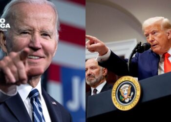 Trump culpa a Biden de la contracción del PIB y niega la responsabilidad de sus aranceles