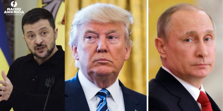 Trump llamará el lunes a Putin y a Zelenski para negociar el fin de la guerra