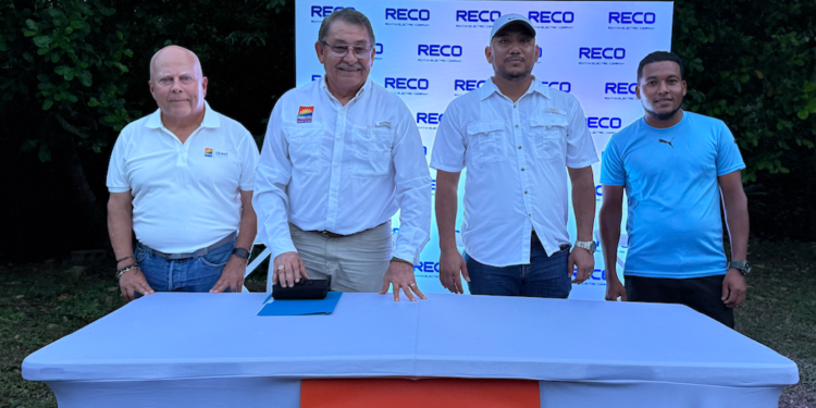 RECO inaugura proyecto eléctrico en Colonia Ovando, beneficiando a más de 100 familias