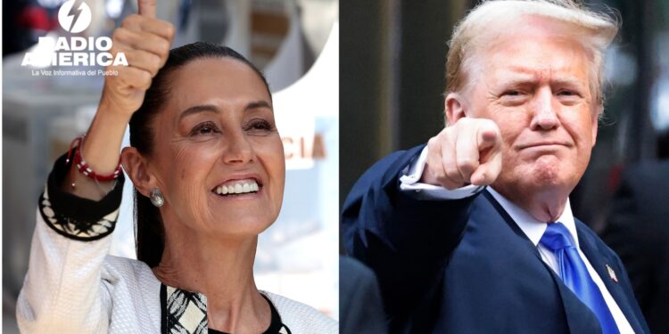 Sheinbaum y Trump