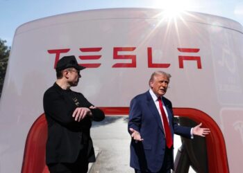 Tesla cae un 14 % en bolsa tras tensarse la disputa entre Trump y Musk
