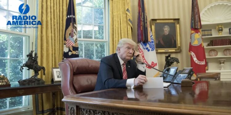 Trump y el presidente chino hablan por teléfono para apaciguar sus fricciones comerciales