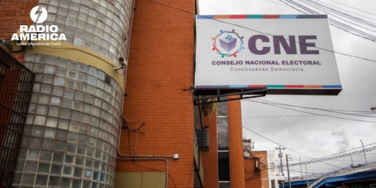 CNE lanza convocatoria para contratación de sistema TREP y equipo electoral