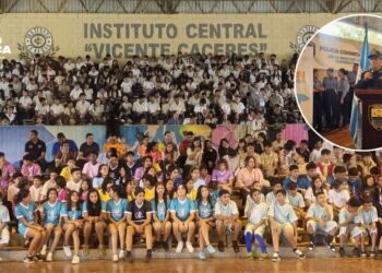 En el Instituto Central Vicente Cáceres, tuvo lugar la ceremonia de inauguración del torneo