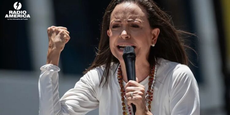 María Corina Machado pide a la Fuerza Armada firmeza y organización para «la liberación» de Venezuela