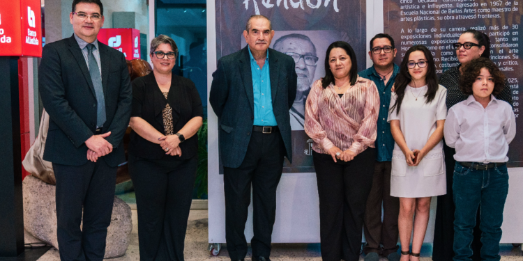 Banco Atlántida inaugura exposición en homenaje al maestro César Rendón