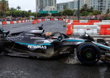 Bad Bunny, Adidas y Mercedes llevan por primera vez un vehículo de Fórmula 1 a Puerto Rico