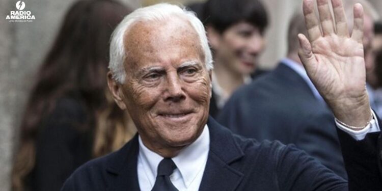 El diseñador Giorgio Armani, el 'rey' de la moda italiana, muere a los 91 años