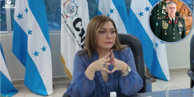 Presidenta del CNE rechaza "injerencia" de alto jefe de las FF.AA.