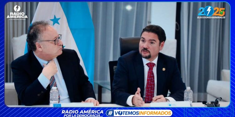 Canciller Bú Soto recibe a la Misión de Observación Electoral de la Unión Europea