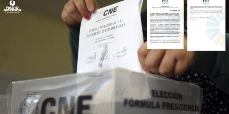 Federación FIO respalda informes presentados por CONADEH con respecto a las elecciones generales bajo el estado de excepción