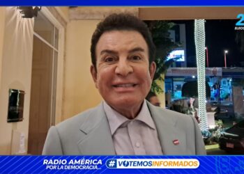 Nasralla asegura que el anuncio ayer de Trump, le favoreció con más puntos sobre sus adversarios políticos