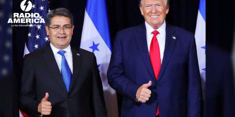 Trump indultará al expresidente hondureño Juan Orlando Hernández