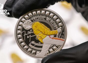 Lanzan una moneda conmemorativa de Freddie Mercury
