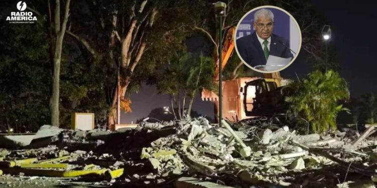 Mulino califica de “imperdonable” demolición del monumento a la Comunidad China en Panamá