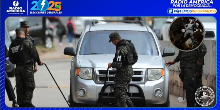 Al menos un militar de Honduras lesionado en el centro de acopio de material electoral