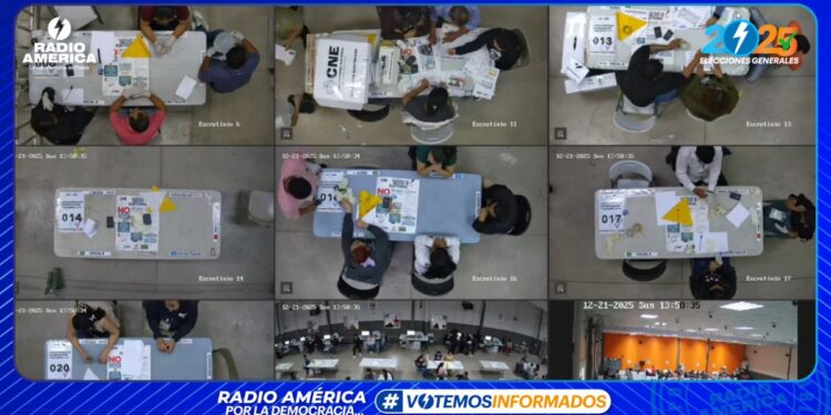 Se reanuda escrutinio especial en Honduras, después de doce horas de interrupción