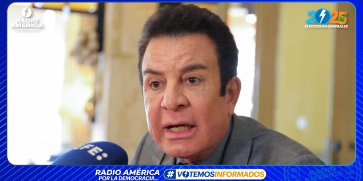 Nasralla dice que obtendría ventaja de 40.000 votos en el resultado electoral en Honduras