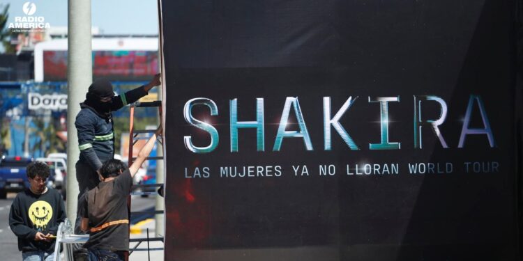 La euforia centroamericana por Shakira recorre las calles salvadoreñas