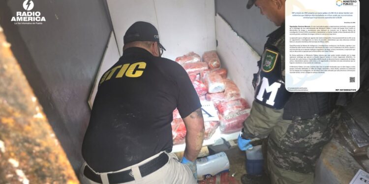 Ministerio Público da fuerte golpe a la MS-13 en Omoa, Cortés, deja incautación de armas y drogas