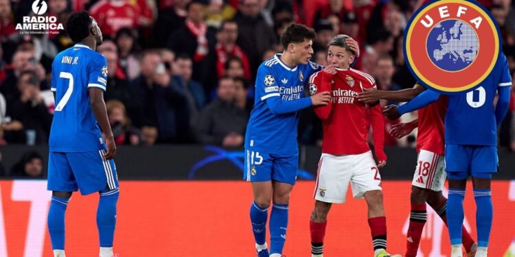El Benfica dice que apelará la decisión de la UEFA de suspender a Prestianni
