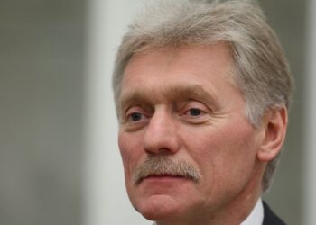 Dmitri Peskov, portavoz presidencial de Rusia.