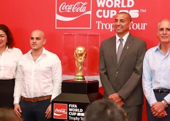 Nasry Asfura y David Trezeguet
