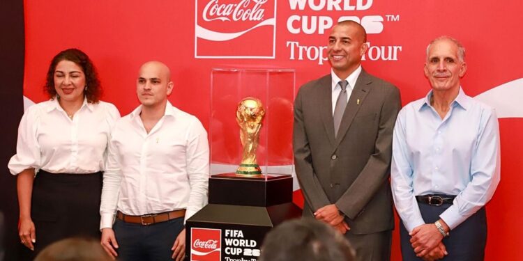 Nasry Asfura y David Trezeguet