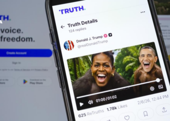 Cuenta de Trump en Truth Social retira el video en el que los Obama aparecen como simios