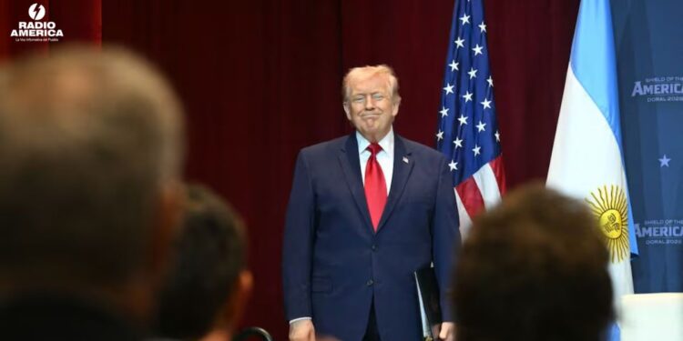 Proclamación del presidente Trump en la cumbre "Escudo de las Américas"