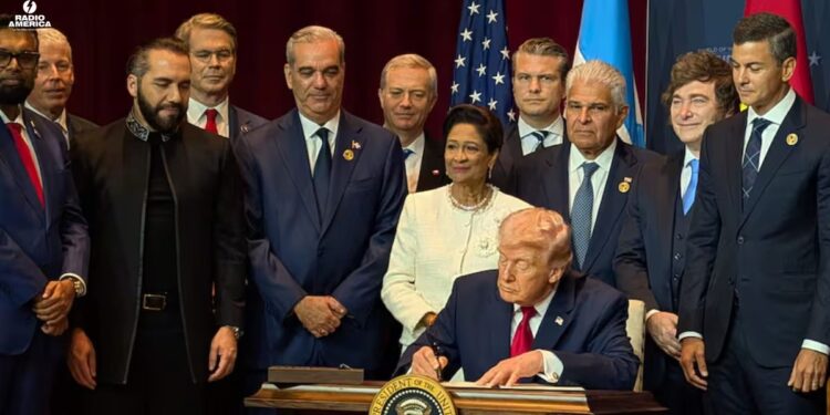 Trump crea una coalición contra los carteles con la derecha latinoamericana y sin México