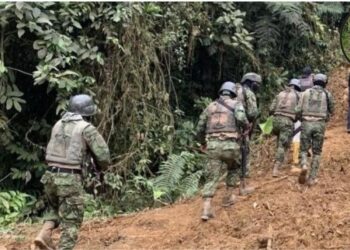 Militares colombianos detonan de forma controlada la bomba hallada en frontera con Ecuador