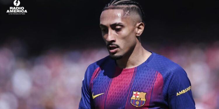 El Barcelona comunica que Raphinha estará cinco semanas de baja