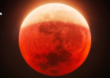 Un eclipse lunar total este martes, en América, el Pacífico, Australia y este de Asia