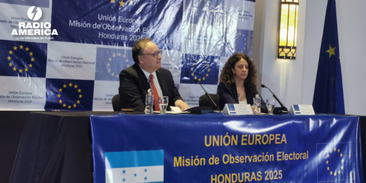 MOE-UE presenta informe sobre las elecciones generales y descarta fraude electoral en Honduras