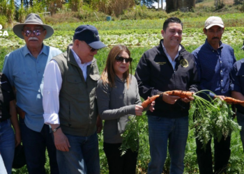Alcaldía del Distrito Central visita productores agrícolas de la aldea Azacualpa
