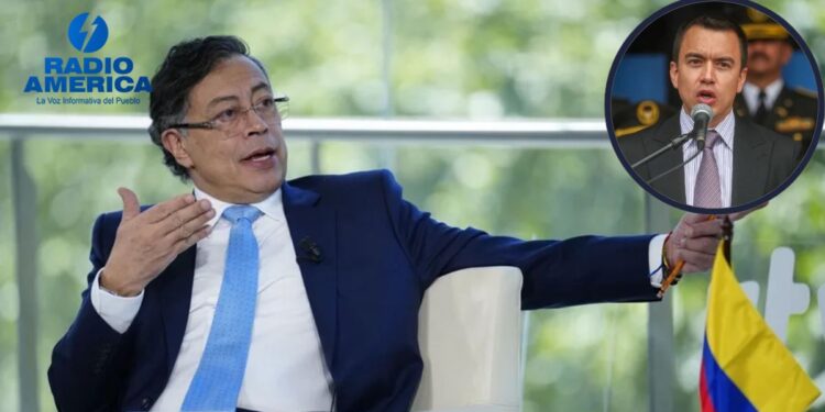 Gustavo Petro demandará al presidente de Ecuador por vincularlo con el narcotraficante Fito
