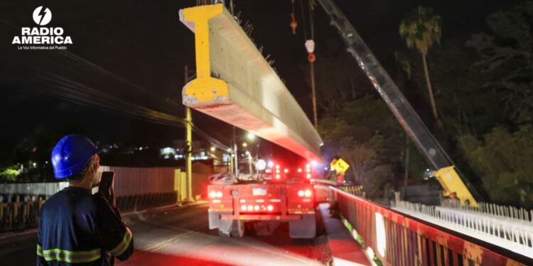 Gobierno inicia construcción de puente paralelo en Germania para aliviar tráfico en salida al sur de Tegucigalpa