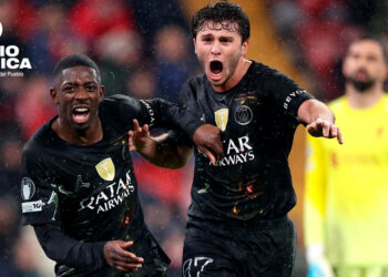 El PSG con doblete de Dembelé sentencia al Liverpool en Anfield
