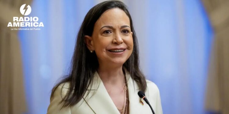 MarÃa Corina Machado se reúne con candidata uribista a una semana de elección colombiana