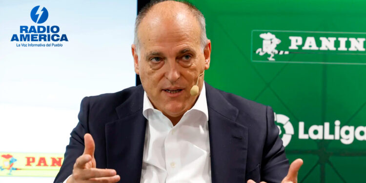 Tebas, presidente de LaLiga, visita Honduras para estrechar lazos con el fútbol local