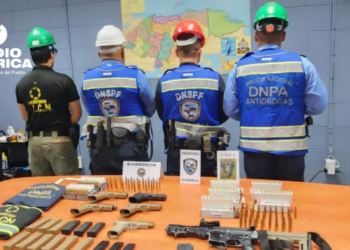 Autoridades Fronterizas decomisan armamento de grueso calibre
