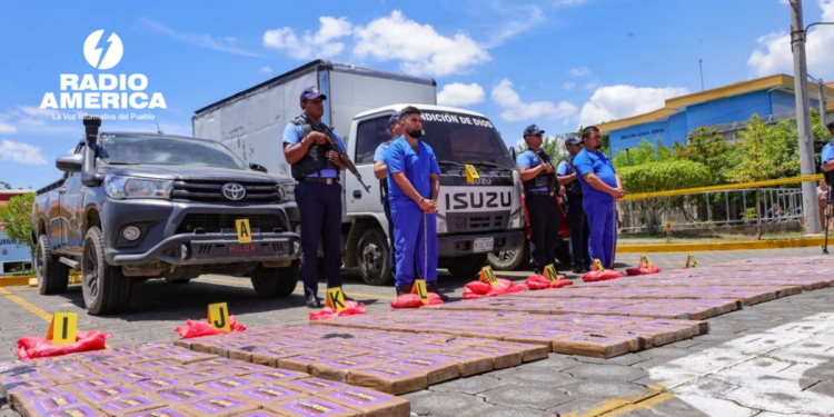 Autoridades de Nicaragua incautan media tonelada de cocaÃna