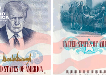 La obsesión de Trump por su imagen: en billetes, monedas, instituciones y hasta pasaportes
