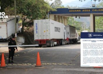 Ejército de Guatemala anuncia presencia militar en zona fronteriza con Honduras