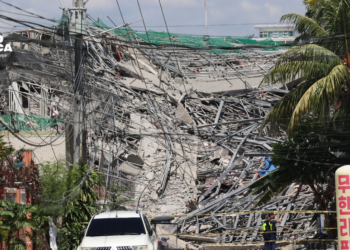 Al menos treinta desaparecidos deja el colapso de un edificio en construcción en Filipinas