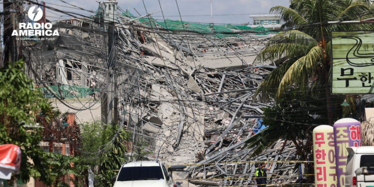 Al menos treinta desaparecidos deja el colapso de un edificio en construcción en Filipinas