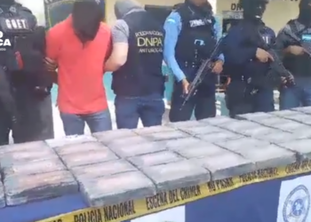 Decomisan 70 kilos de cocaína y detienen a un hombre en Juticalpa, Olancho